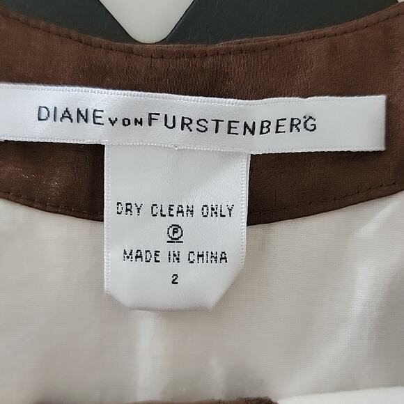 Diane von Furstenberg Cookie animal print shift dress 2 - Picture 5 of 7